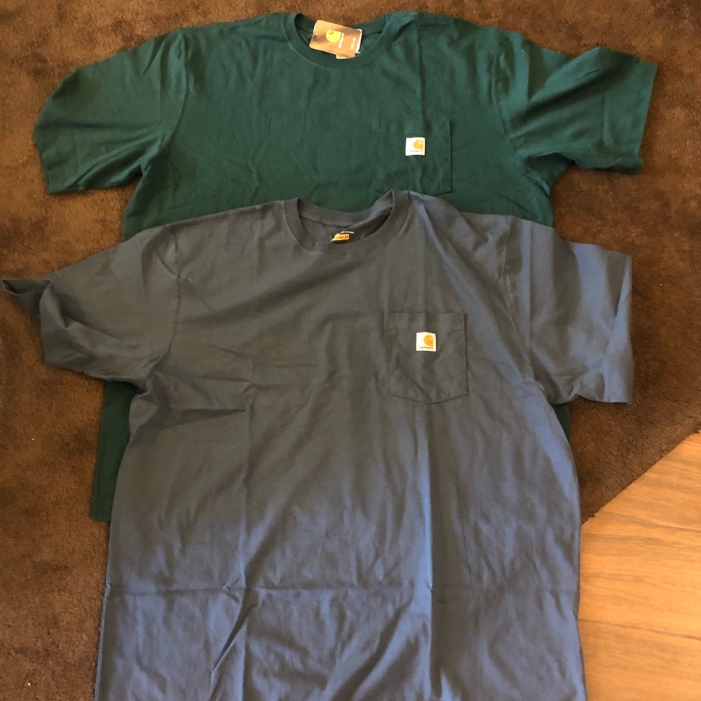 2 Brand New Men’s Carhartt Shirts